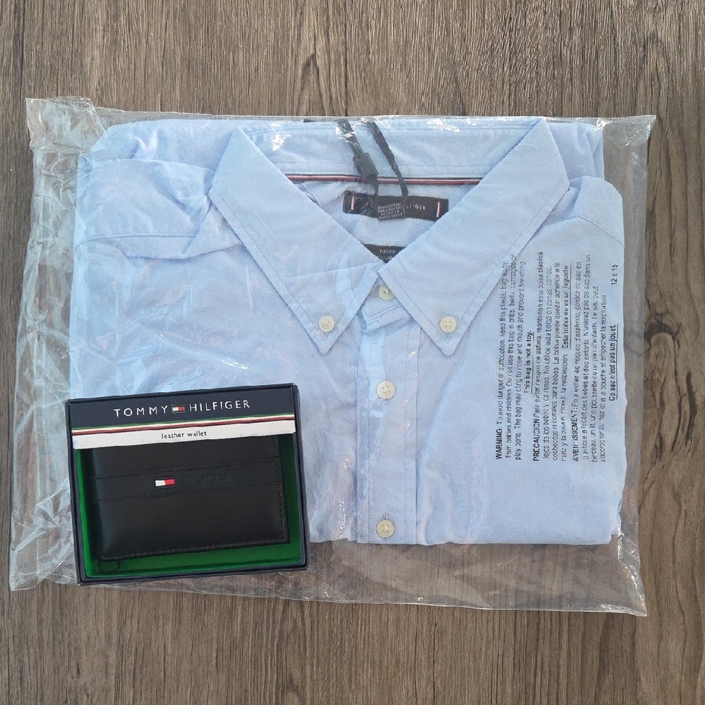 Tommy Hilfiger Sky Blue Casual Shirt